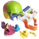 Didactic Palm-Sized Anatomy Skull Model with 15 Parts