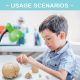 Didactic Retro color Palm-Sized Anatomy Skull Model 15 Parts