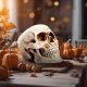 Life Size Human Skull Model 1:1 Replica Realistic Human Adult Skull Head Bone Model