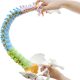 Flexible Colored Human Spinal Life Size with with Femur Heads