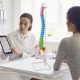 Flexible Colored Human Spinal Life Size with with Femur Heads
